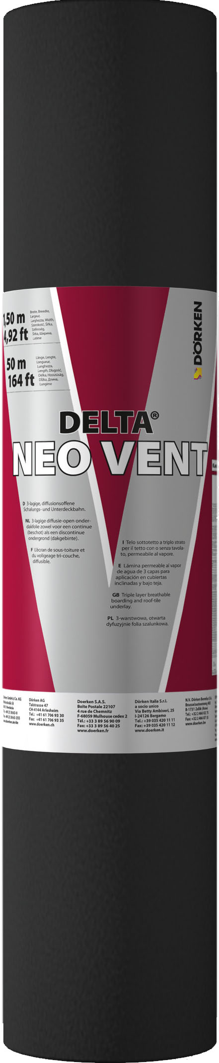 Delta-Neo Vent универсальная диффузионная мембрана